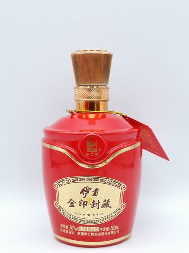 新疆白酒伊力特酒伊力金印封藏500ml五星封藏诚招全国