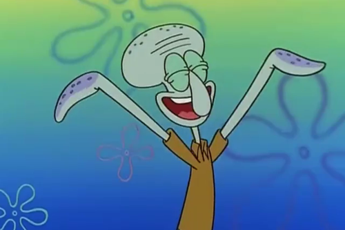 海绵宝宝要搬家,章鱼哥可开心了