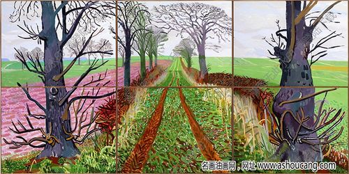 大卫霍克尼油画作品40高清下载
