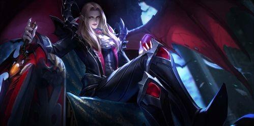 《王者荣耀》推出刘邦德古拉伯爵皮肤