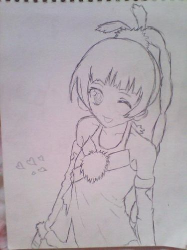 唐三和小舞的简笔画