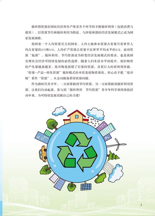 循环利用 节约资源