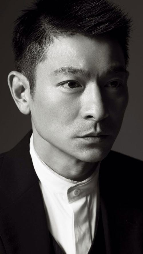 刘德华黑色写真高清手机壁纸