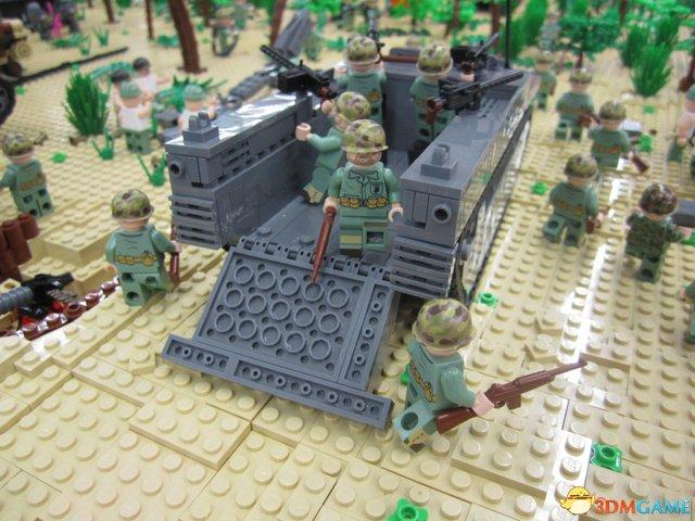 乐高还原二战经典战役 50万枚巨制非常人所能及