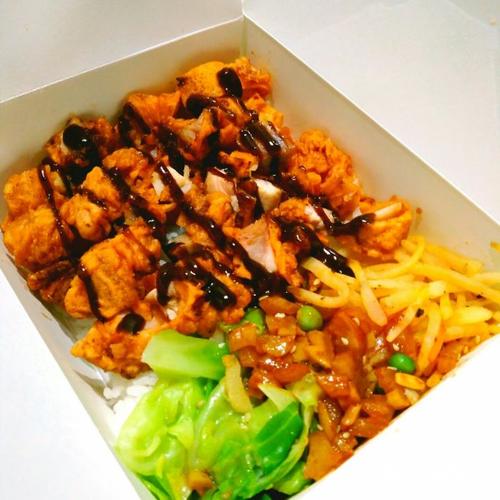 咕噜咕噜烤肉拌饭脆皮鸡米饭图片-北京小吃快餐-大众点评网