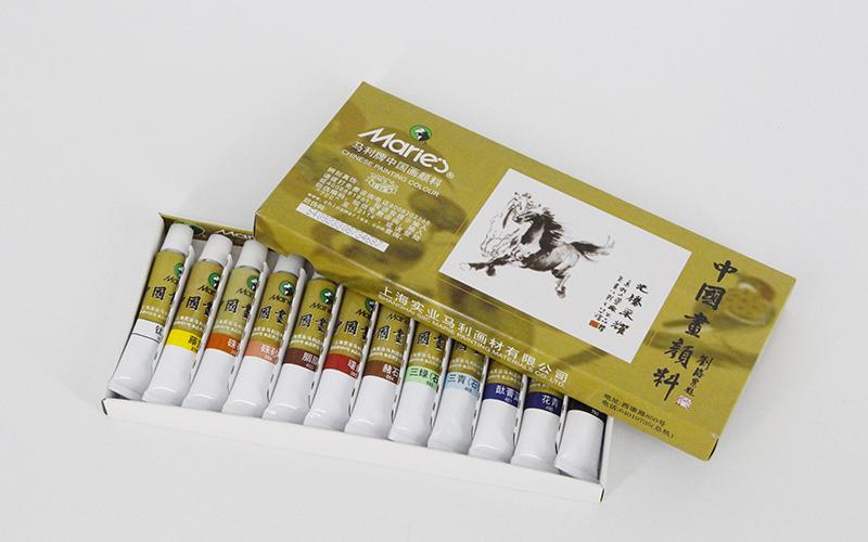 汇墨轩马利牌国画颜料单支32ml山水画中国画颜料 文房四宝