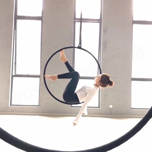 吊环道具高空空中瑜伽旋转舞蹈85cm单耳环家用吊环