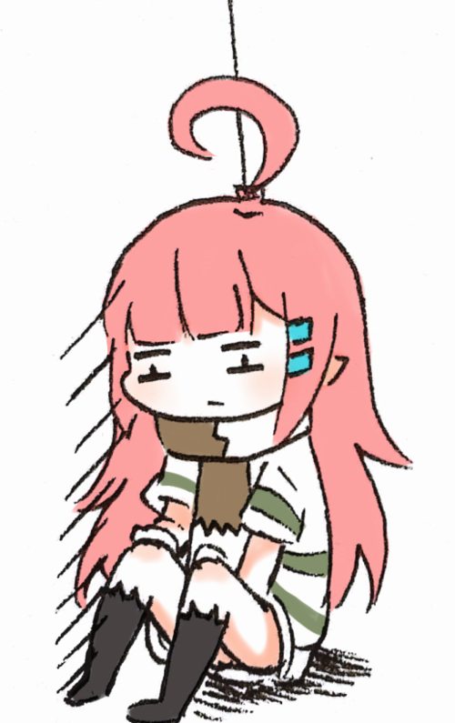 画了一张关于艾比小姐的表情包.