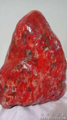 清代传世昌化老坑冻地鸡血石