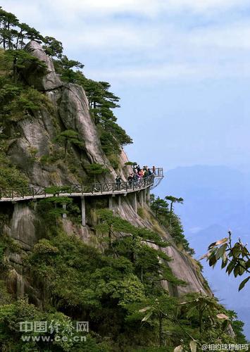 云雾中的仙境 江西上饶三清山