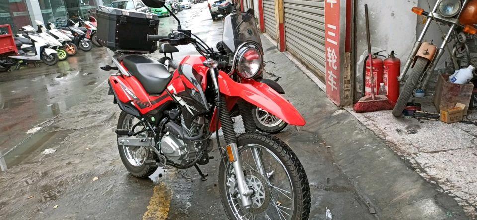 豪爵nk150改圆灯,转自百度贴吧