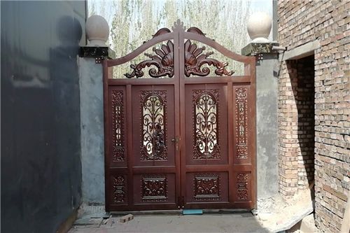 河南铝艺大门生产厂商定制防爬铁艺大门
