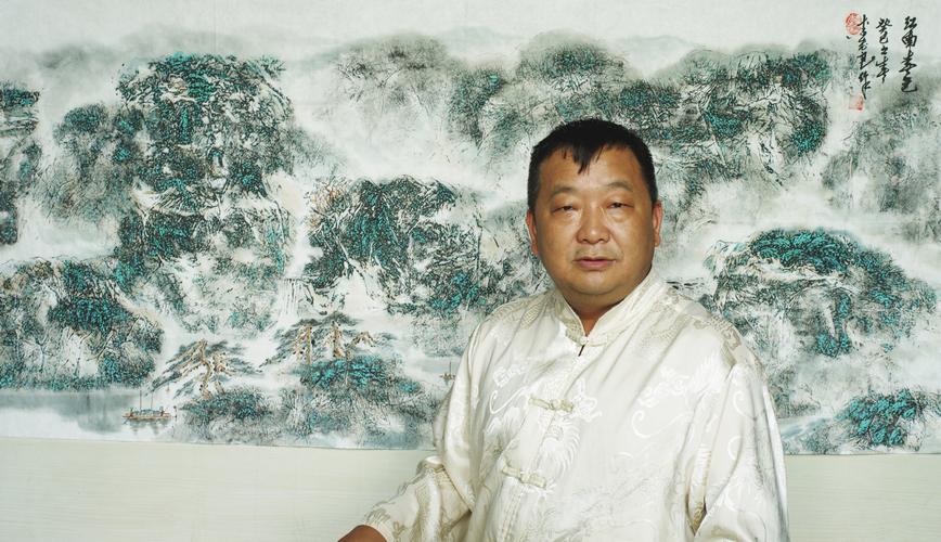 李忠良--国画天然山石新画派