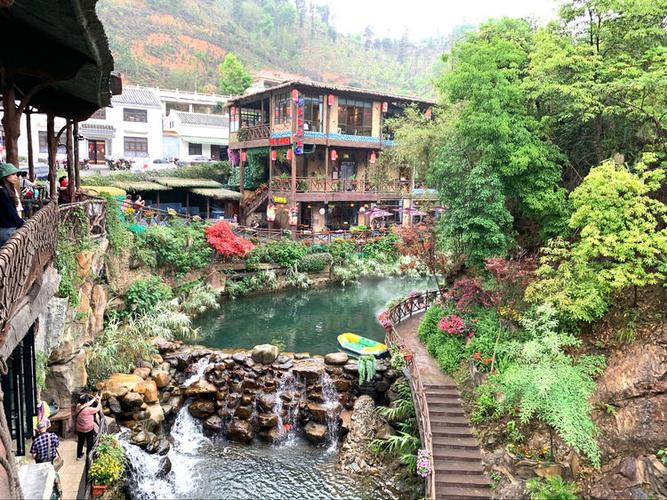 清远古龙峡网红河谷