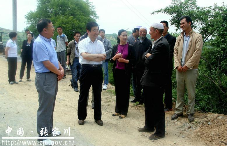 天水市副市长霍卫平调研张家川县精准扶贫工作(图)