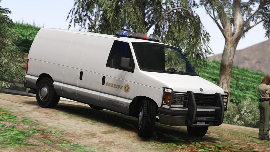 yes, the police van.  this is a lore friendly livery pack