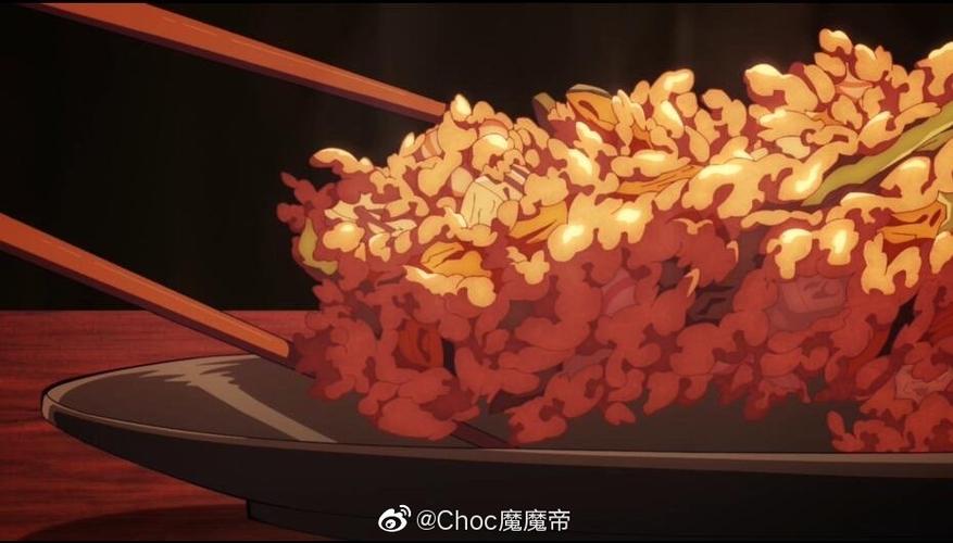 鬼灭之刃是一部美食番 老板送了炎柱一份炸蔬菜?