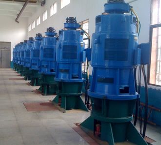 洞庭湖排灌高效节能立式斜流泵