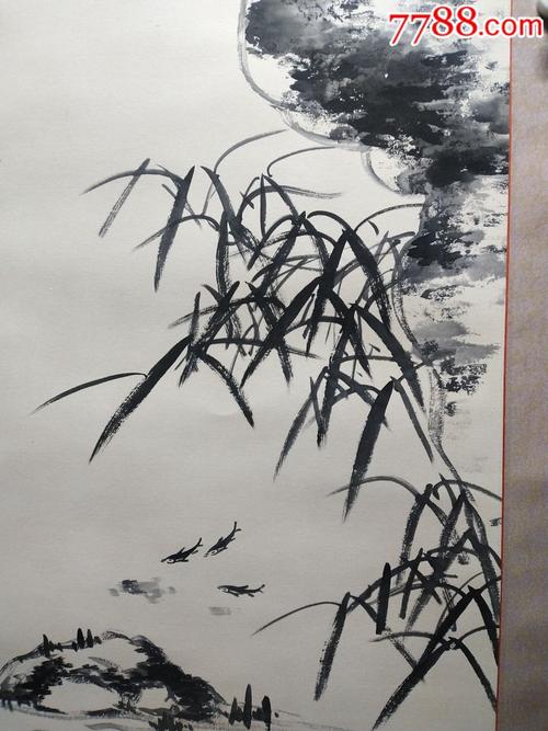 魏启后(款)精品国画,构图完美,画工老辣,佳作可藏_价格88元_第3张