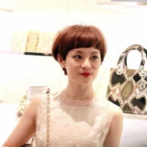 孙俪同款齐刘海露额短直发锅盖头职场白领精英蓬松修脸短假发包邮