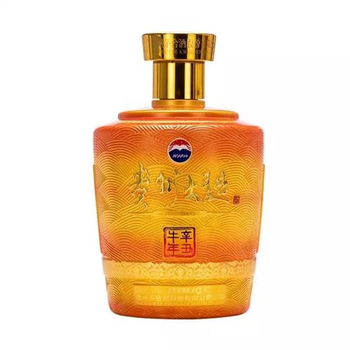 53度贵州大曲辛丑牛年酒2500ml单瓶装收藏纪念生肖酒
