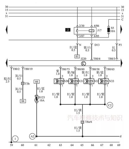 学汽车电路图先要了解汽车电路图的画法规则