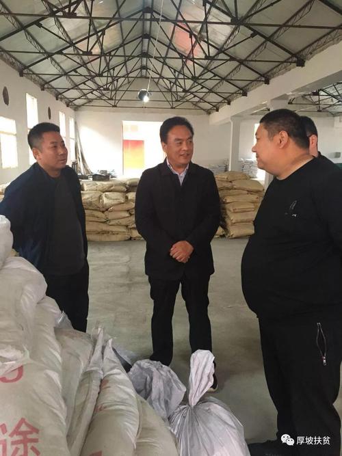 县委书记卢捍卫到厚坡调研产业扶贫工作