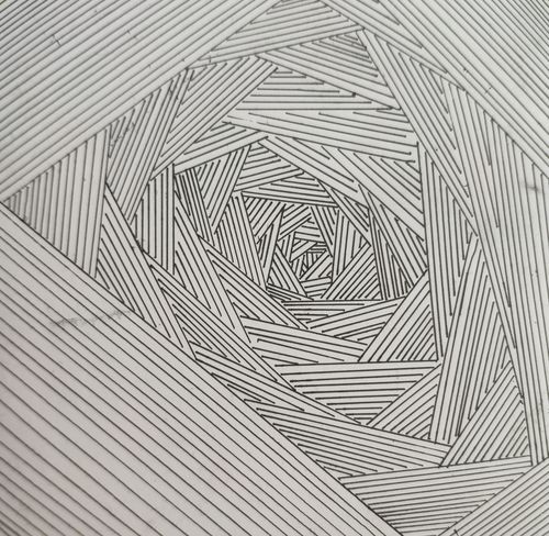 艺点创意课程——平面构成初始课 线的创意表现