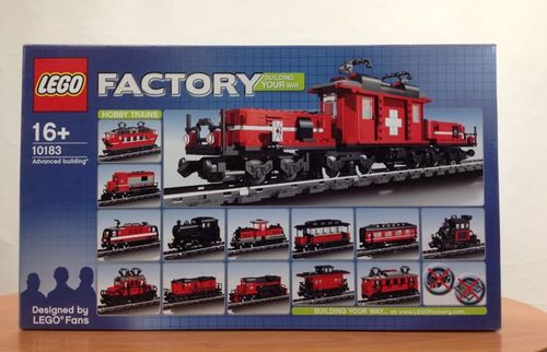 lego factory - 10183 - hobby train 9v