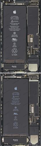 iphonex苹果x78plus手机内部结构透视高清零件图片壁纸手机壳素材