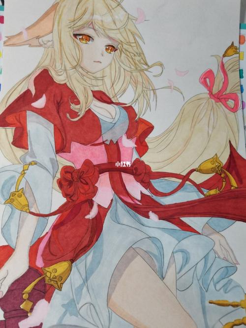 狐妖小红娘_绘画_马克笔_寻找小红书绘画大神_文化