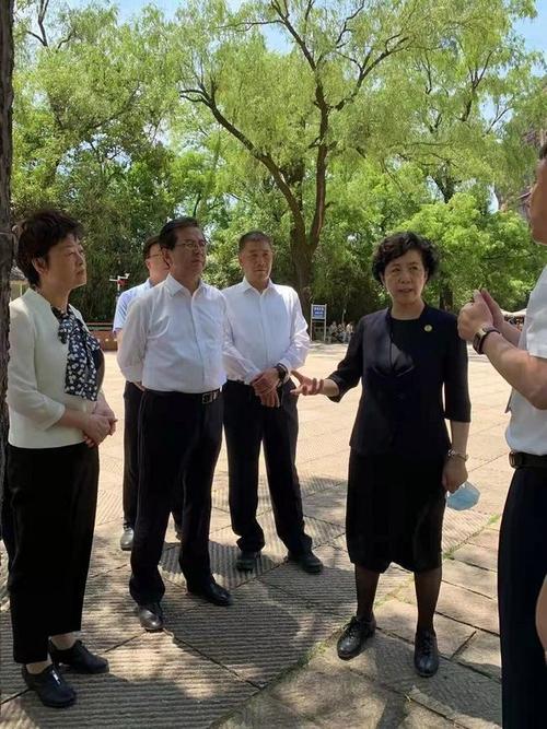何伟副省长调研天水市文化旅游工作图
