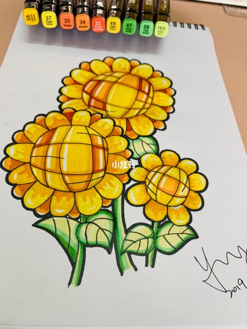 马克笔简笔画_简笔画_马克笔_文化_绘画