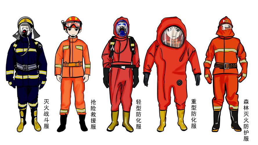 消防员阿山 消防卡通形象介绍