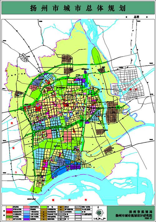 扬州市城市总体规划20022020公示征求意见稿