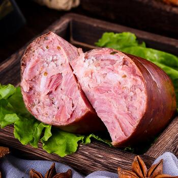 俄罗斯风味香肠无淀粉俄式紫菜纯肉火腿肠即食烧烤旅行下酒菜零食贵族