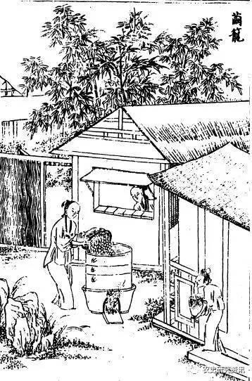 炕床简笔画