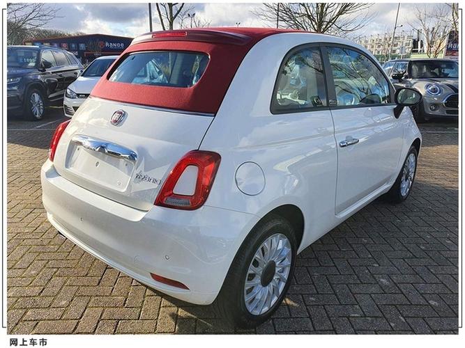 菲亚特500敞篷版实拍图 海外媒体曝光