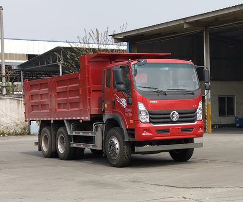 cdw3244k414efa1 王牌牌271马力后双桥,后八轮柴油5.4米国六自卸汽车