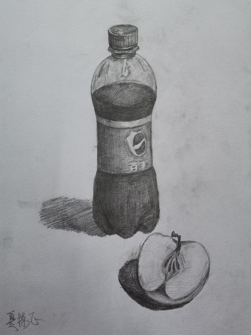 小高初中生素描班——石膏几何体静物(十二)