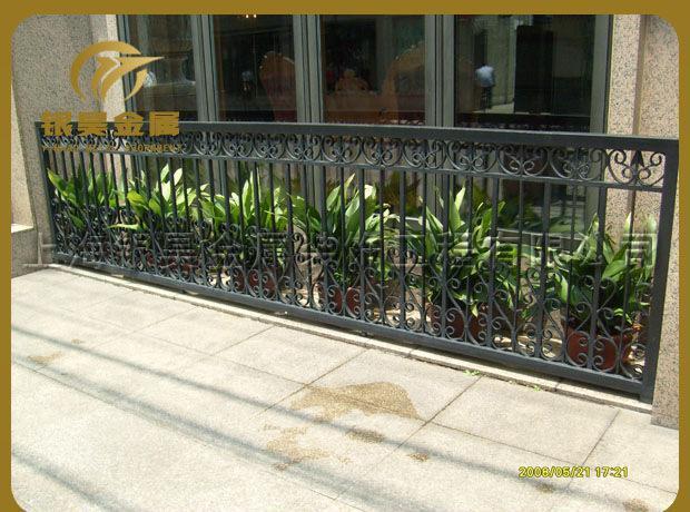 铁艺窗户围栏,不锈钢围墙栏杆,金属围栏
