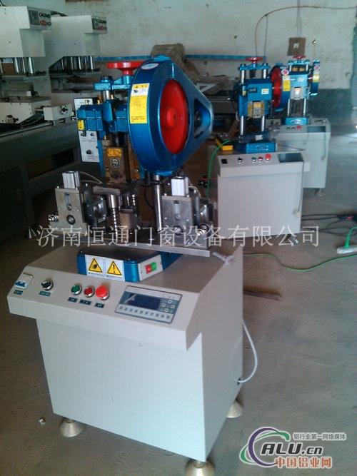 百叶窗冲孔机htbyck01_铝合金门窗制作工具-济南恒通