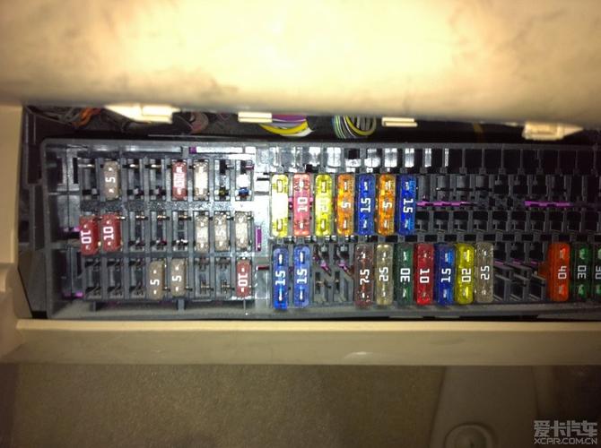 > 老款途安保险丝盒分布及说明(图)