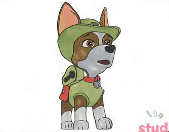 汪汪队小克简笔画