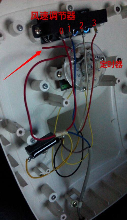 电风扇定时器出线接哪