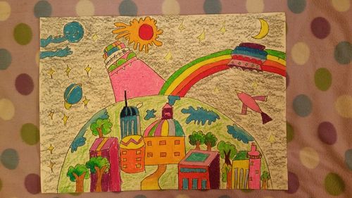 莞祺书画室开学第一周绘画书法的同学与小朋友们的绘画,书法部分作品