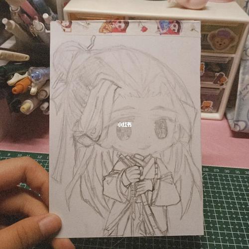 《山河剑心》q版人物一一沈峤_绘画_兴趣爱好_绘画