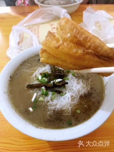 天门黄潭鳝鱼糊汤粉图片 - 第1张