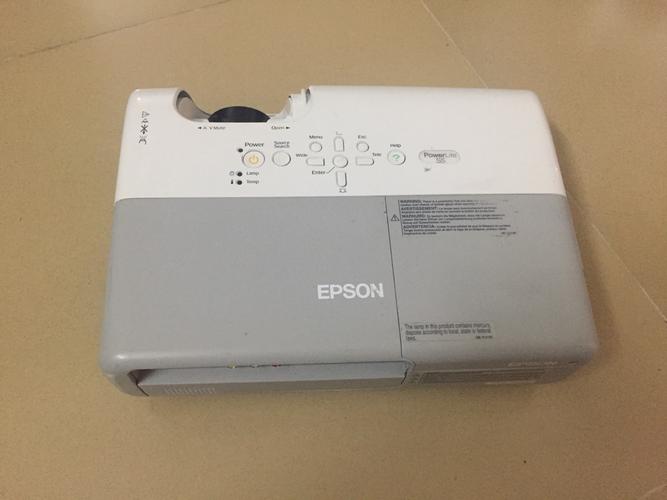 爱普生s5投影仪家用 无线wifi二手办公ppt教学3d高清1080p投影机