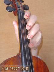 小提琴左手手型